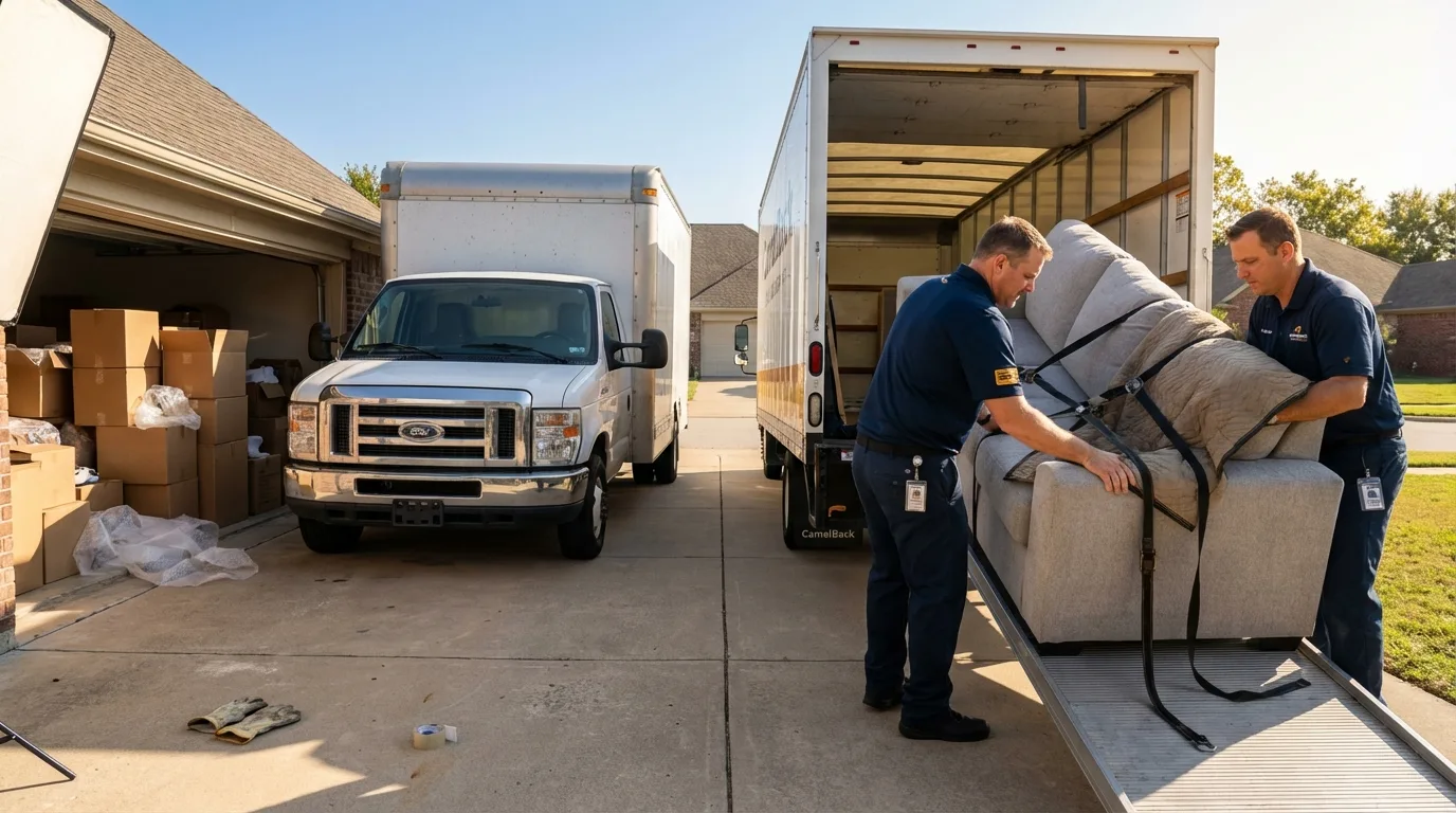 DIY truck vs professional crew comparison in Michigan City