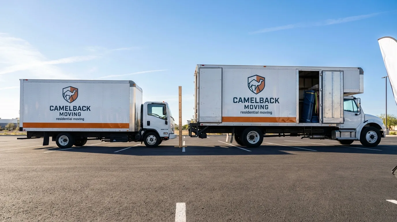 Moving truck size capacity guide in Michigan City